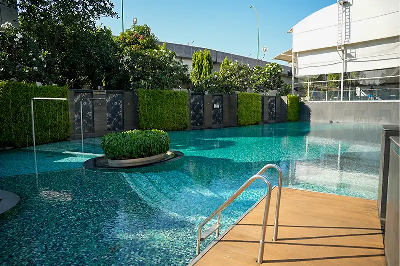 Swimming Pool with city views